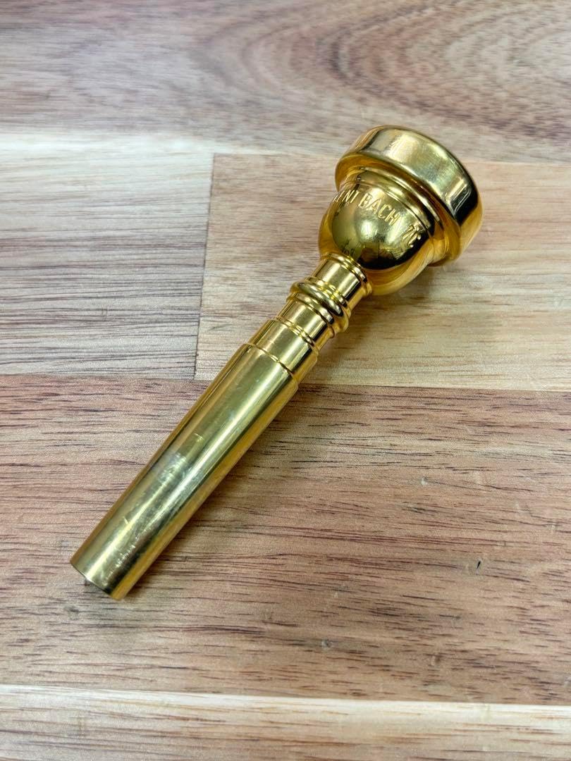 その他】BACH 7C GP トランペット マウスピース 金メッキ